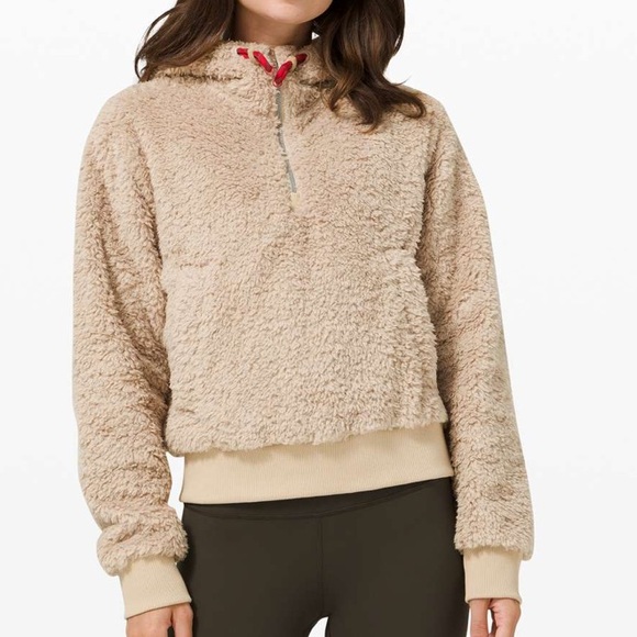 Lululemon Oh So Sherpa Half Zip Trench, size 4 in EUC. - Picture 5 of 17